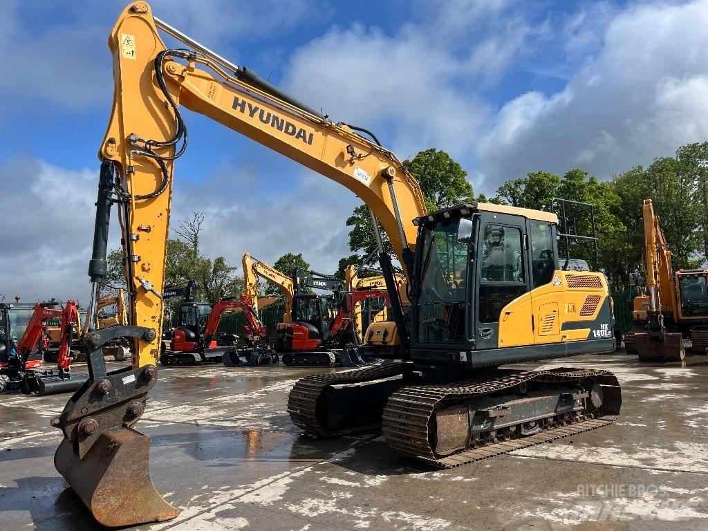 Hyundai HX140LC Roomikekskavaatorid