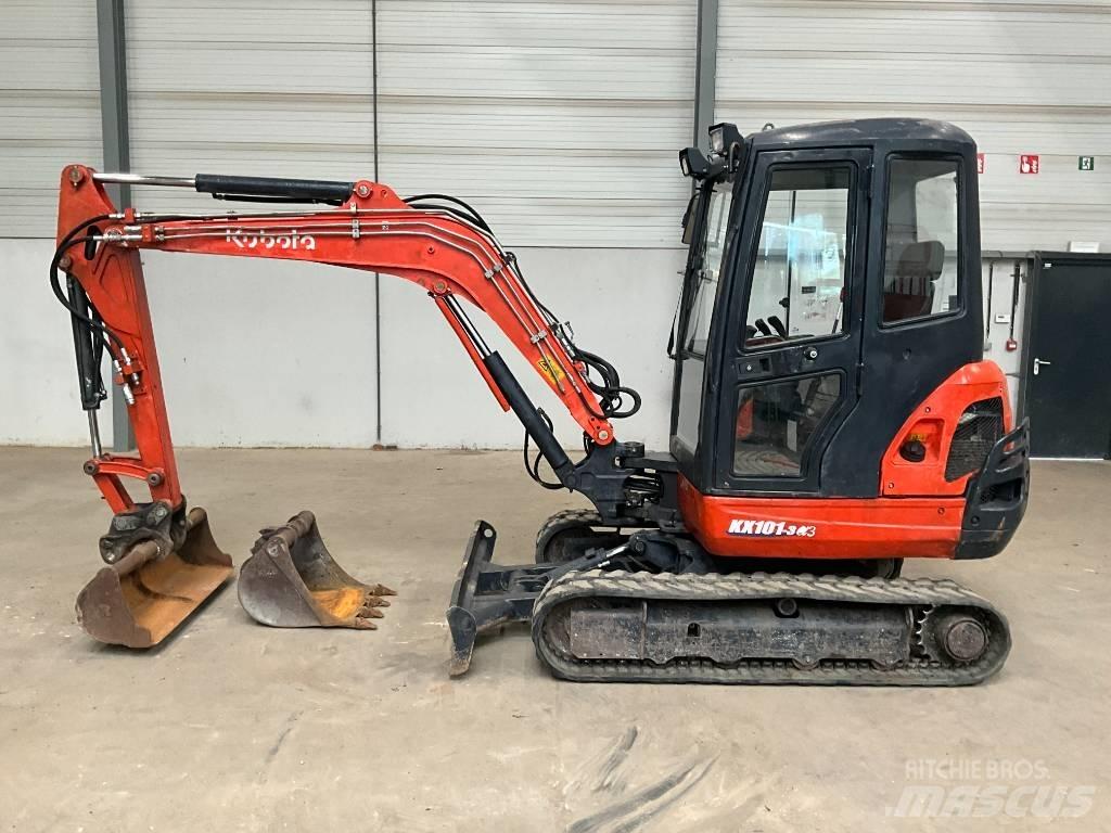 Kubota KX 101-3 A 3 Miniekskavaatorid < 7 t