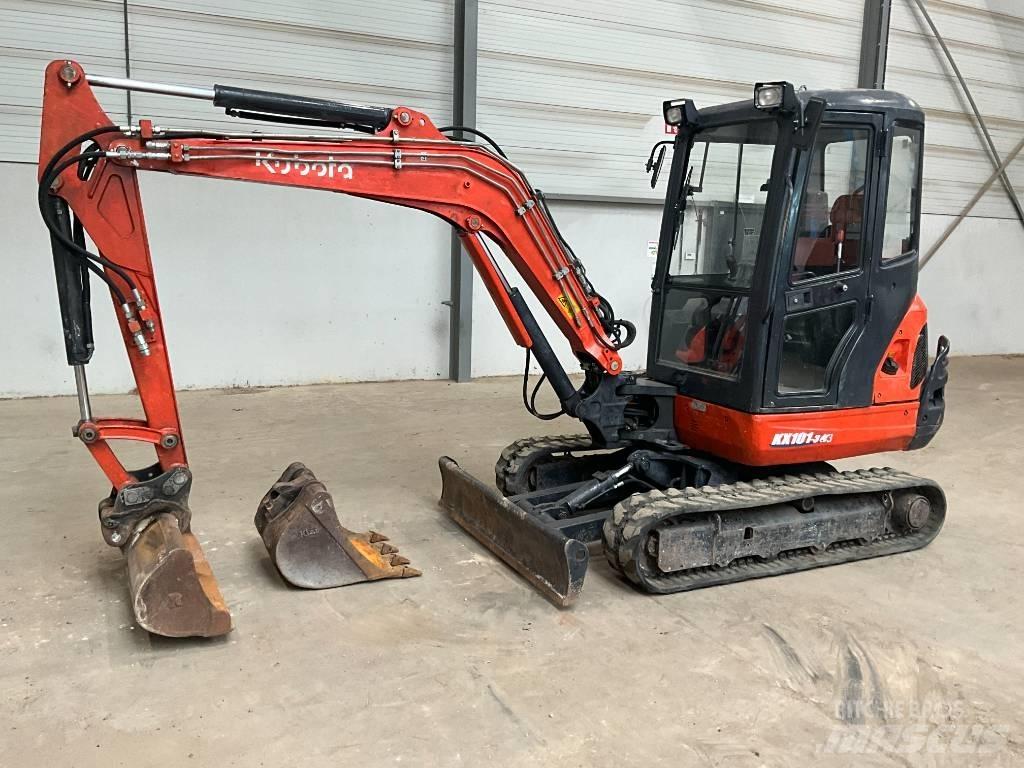 Kubota KX 101-3 A 3 Miniekskavaatorid < 7 t