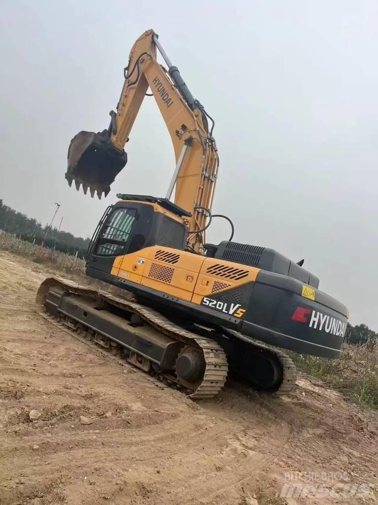 Hyundai Robex 520 VS Roomikekskavaatorid