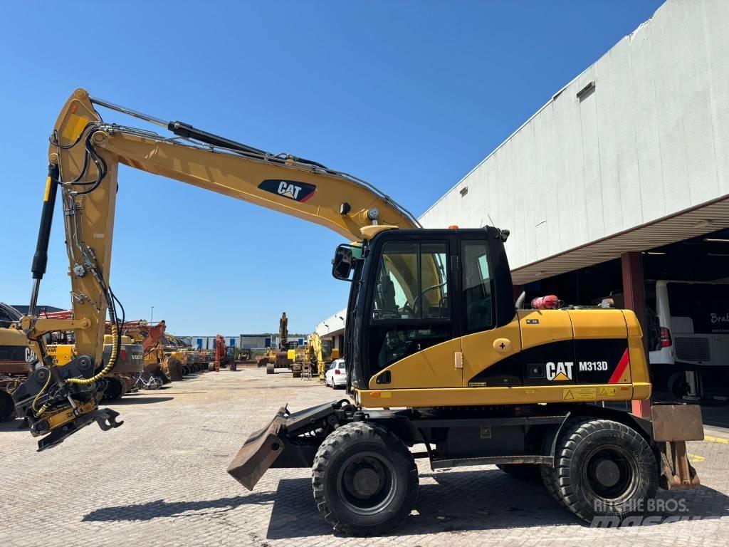 CAT M 313 D Ratasekskavaatorid