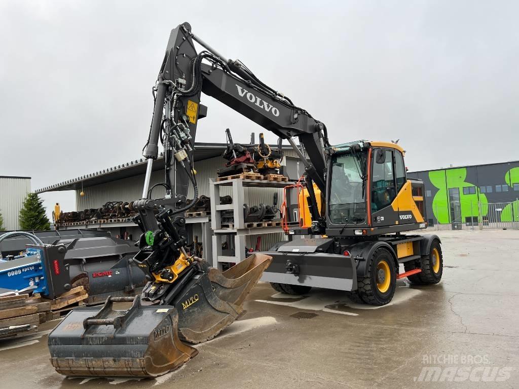 Volvo EWR150E Ratasekskavaatorid