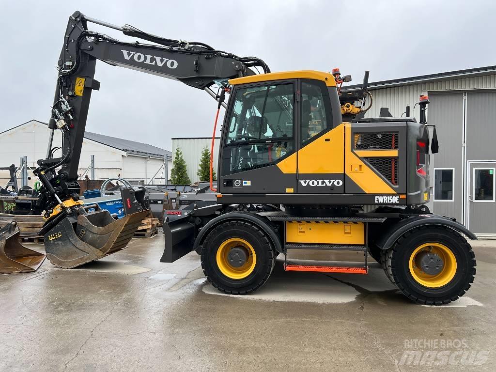 Volvo EWR150E Ratasekskavaatorid