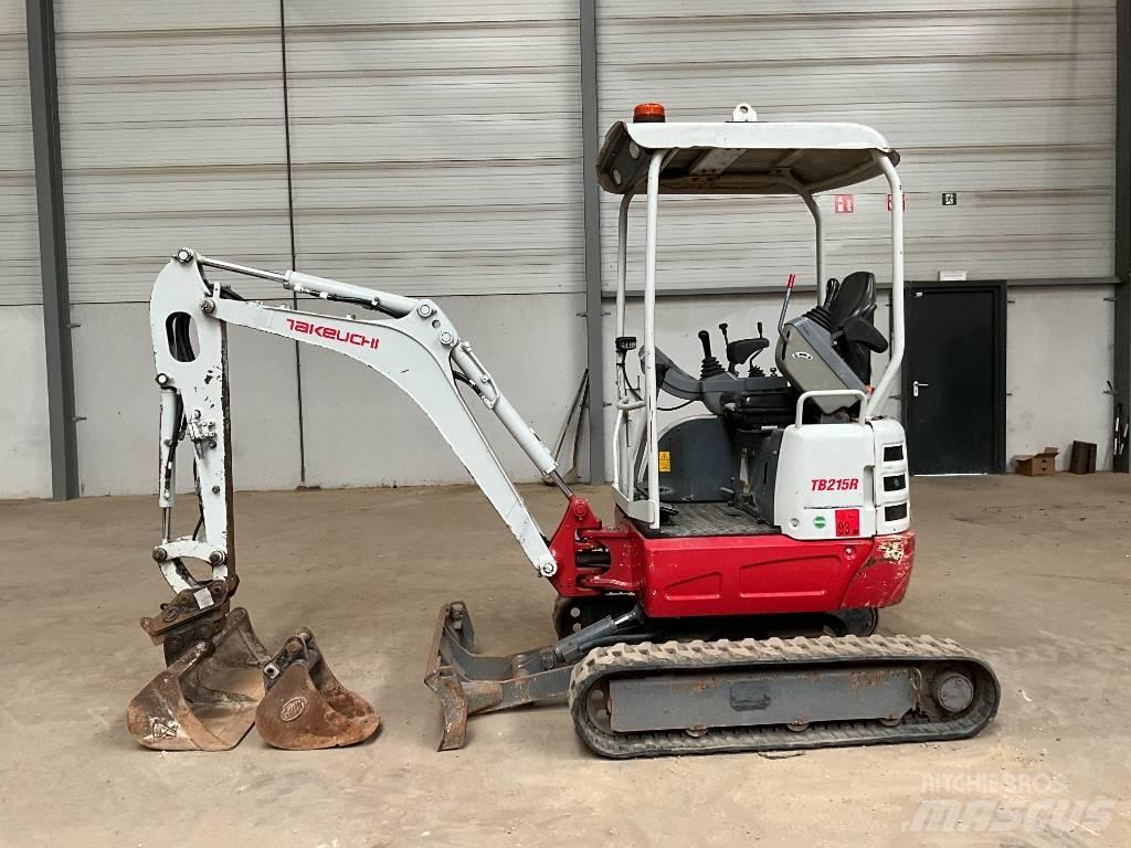 Takeuchi TB 215 R Miniekskavaatorid < 7 t