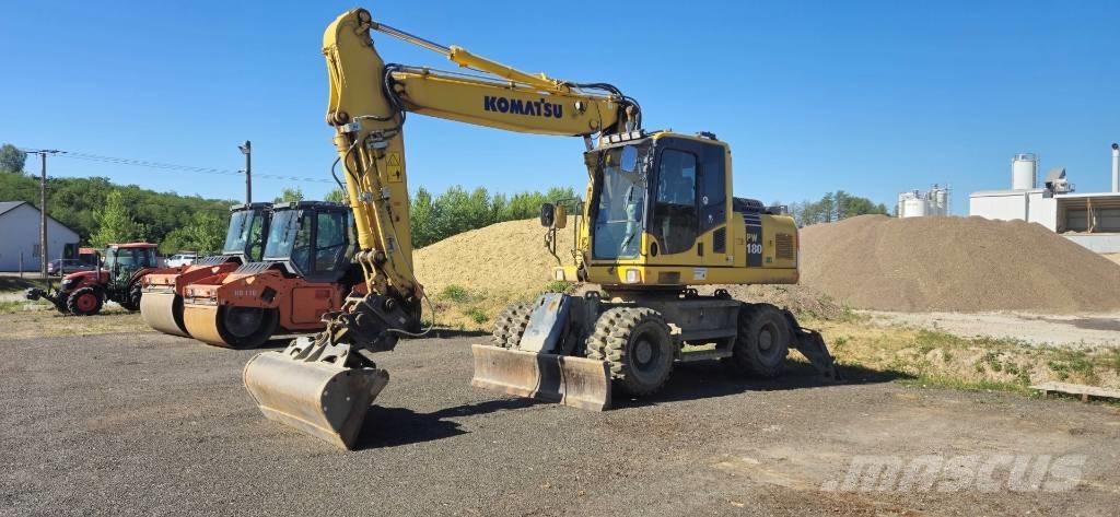 Komatsu PW 180-7EO Ratasekskavaatorid