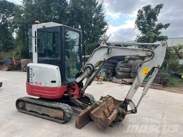 Takeuchi TB 23 R Miniekskavaatorid < 7 t