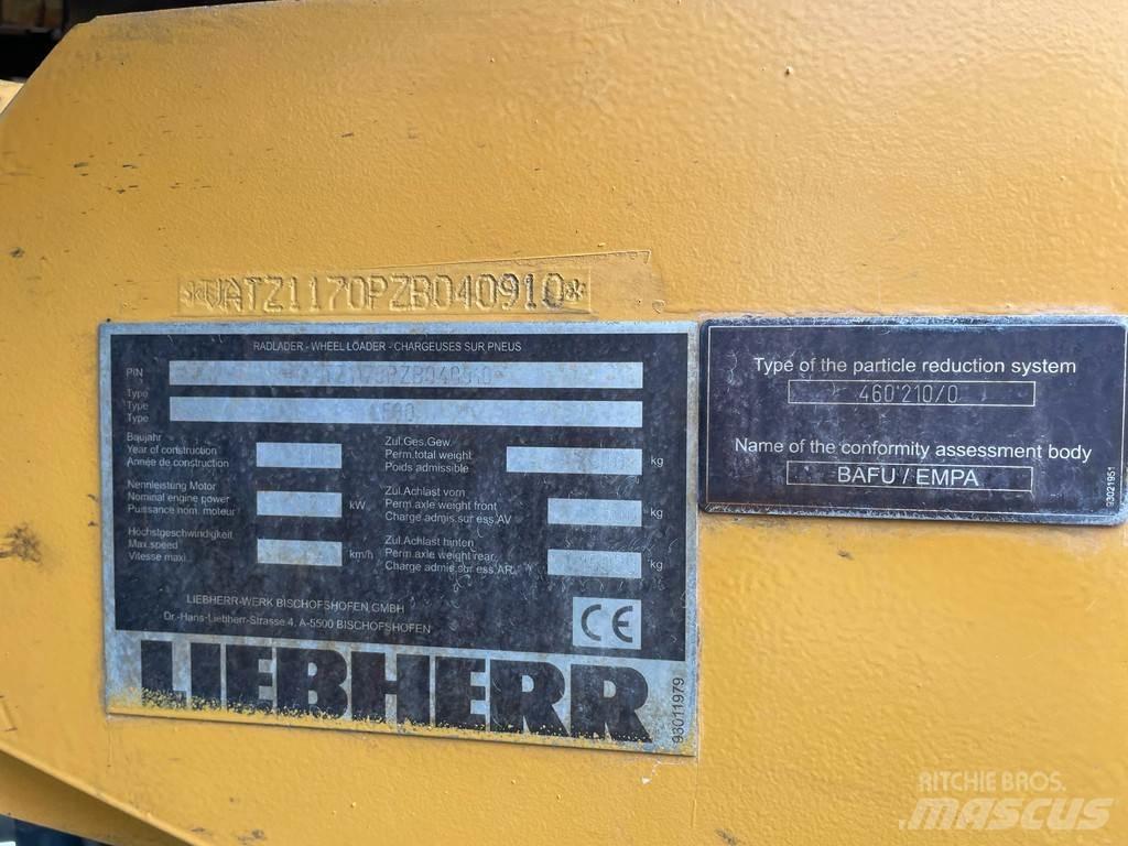 Liebherr L580 Rataslaadurid