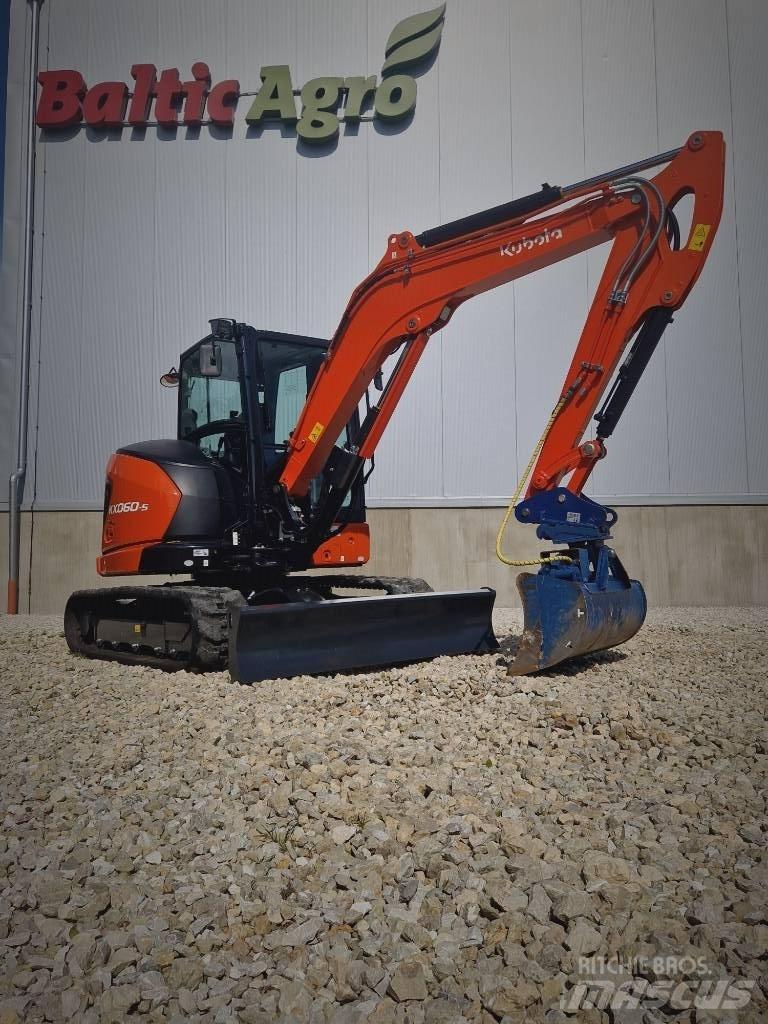 Kubota KX 060-5 Miniekskavaatorid < 7 t