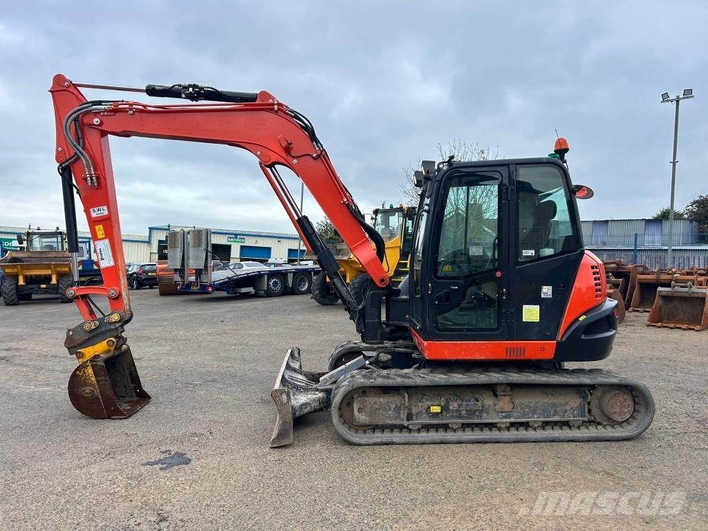 Kubota KX080-4 Väikeekskavaatorid 7t-12t