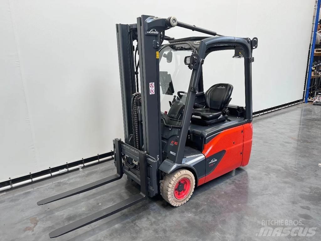 Linde E 16-02 Kahveltõstukid - muud