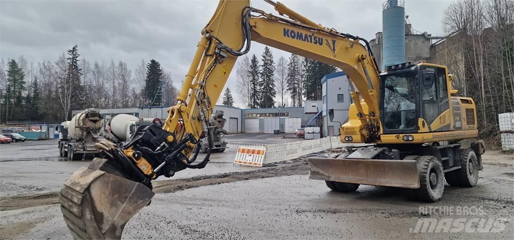 Komatsu PW180-11 Ratasekskavaatorid
