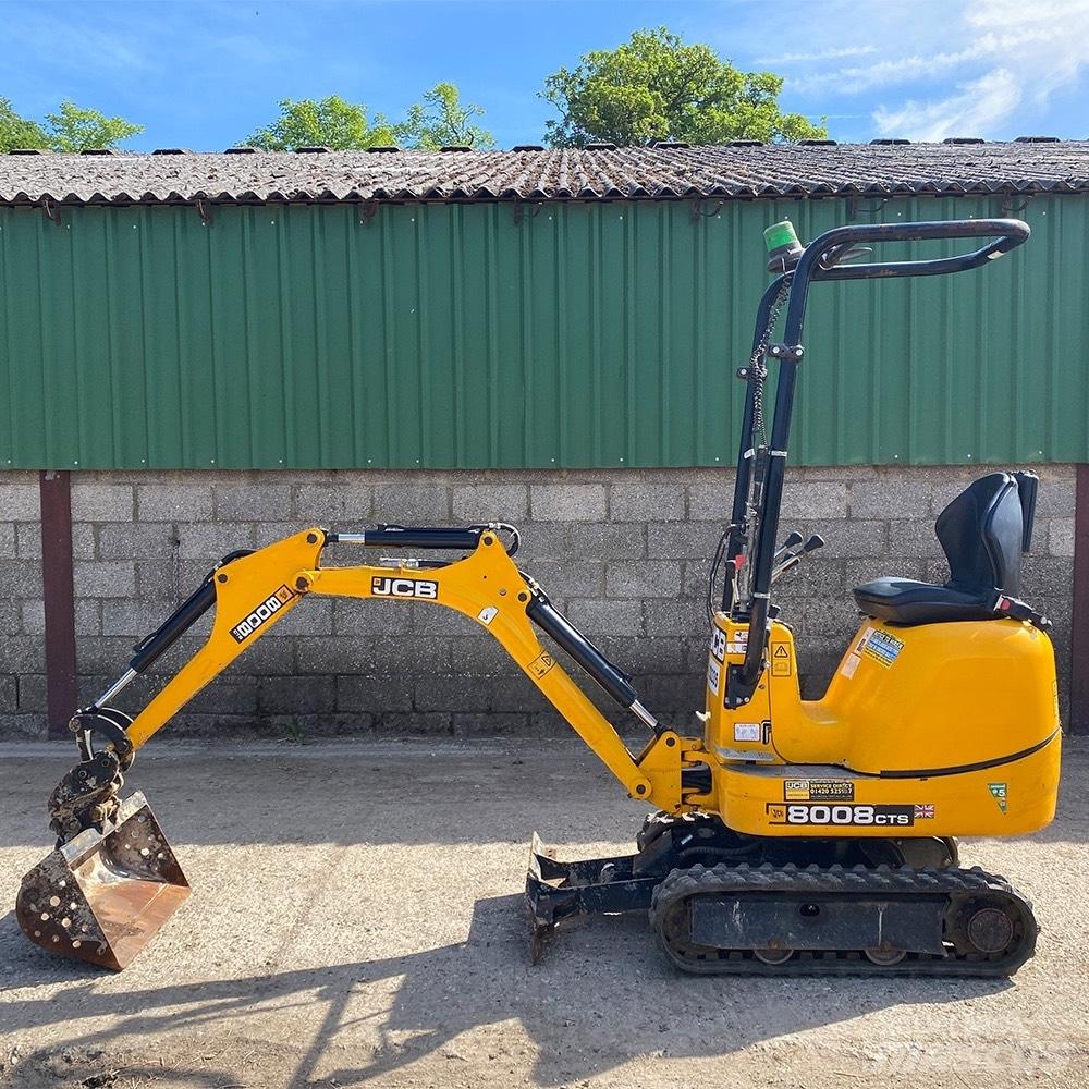 JCB 8008 Miniekskavaatorid < 7 t