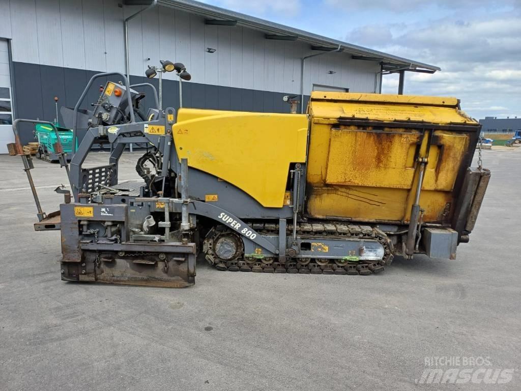 Vögele Super 800 Asfaldilaoturid