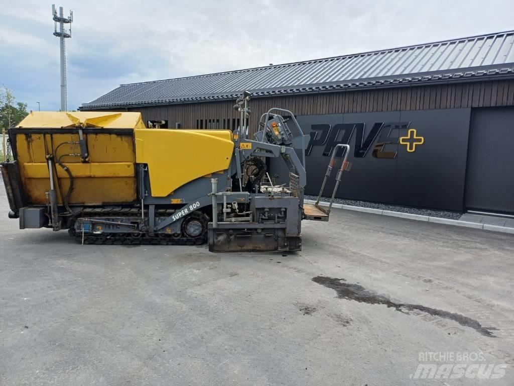 Vögele Super 800 Asfaldilaoturid