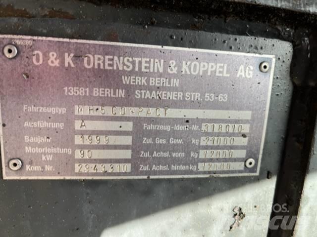O&K MH 5 Compact Nooled ja varred