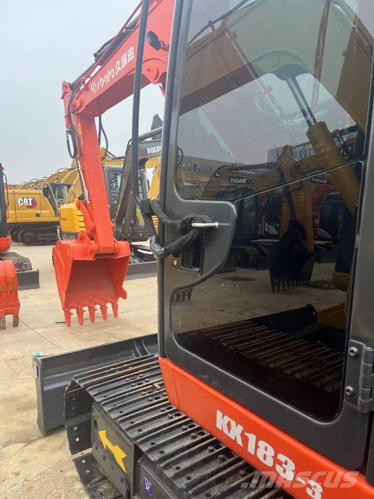 Kubota KX 183 Roomikekskavaatorid
