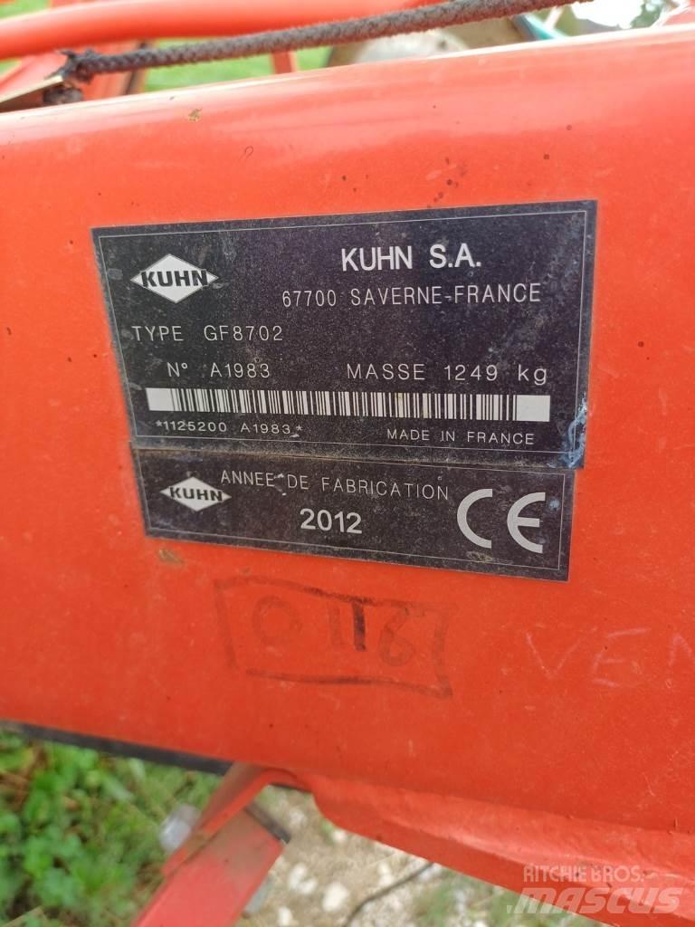 Kuhn GF 8702 Vaalutid ja kaarutid