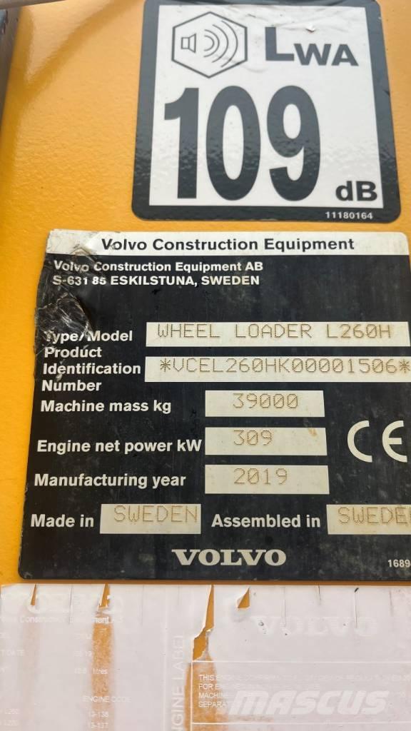 Volvo L260H Rataslaadurid