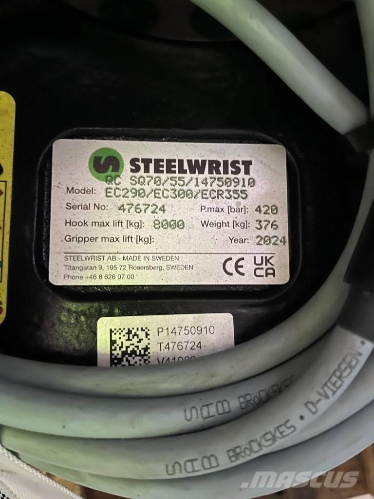 Steelwrist SQ70 Kiirliitmikud