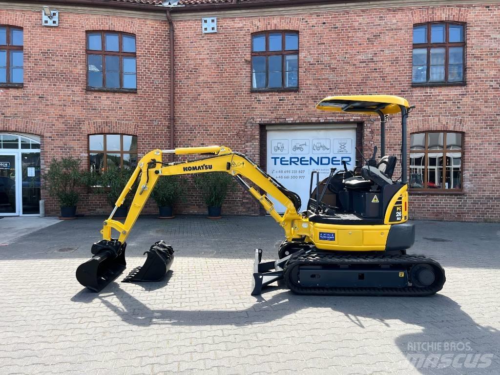 Komatsu PC 26 MR-3 Miniekskavaatorid < 7 t