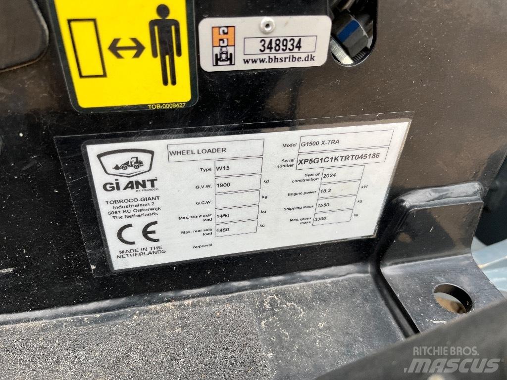 GiANT G 1500 X-tra Rataslaadurid