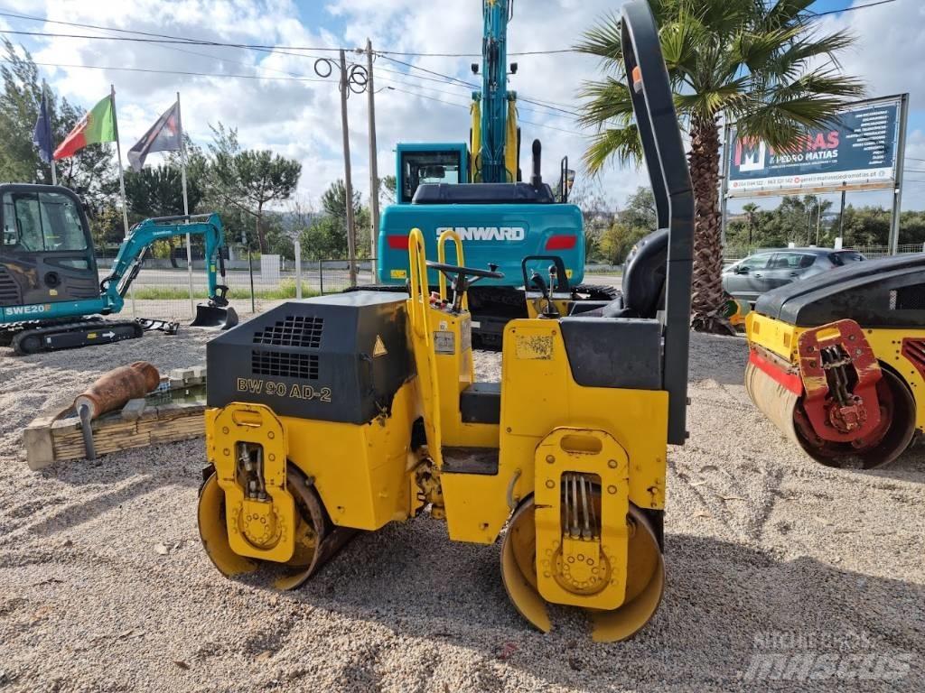 Bomag BW 90 AD-4 Ühe trumliga rullid