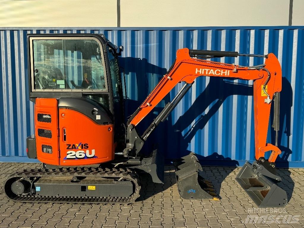 Hitachi ZX 26 U-6 Miniekskavaatorid < 7 t