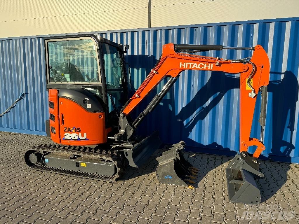 Hitachi ZX 26 U-6 Miniekskavaatorid < 7 t