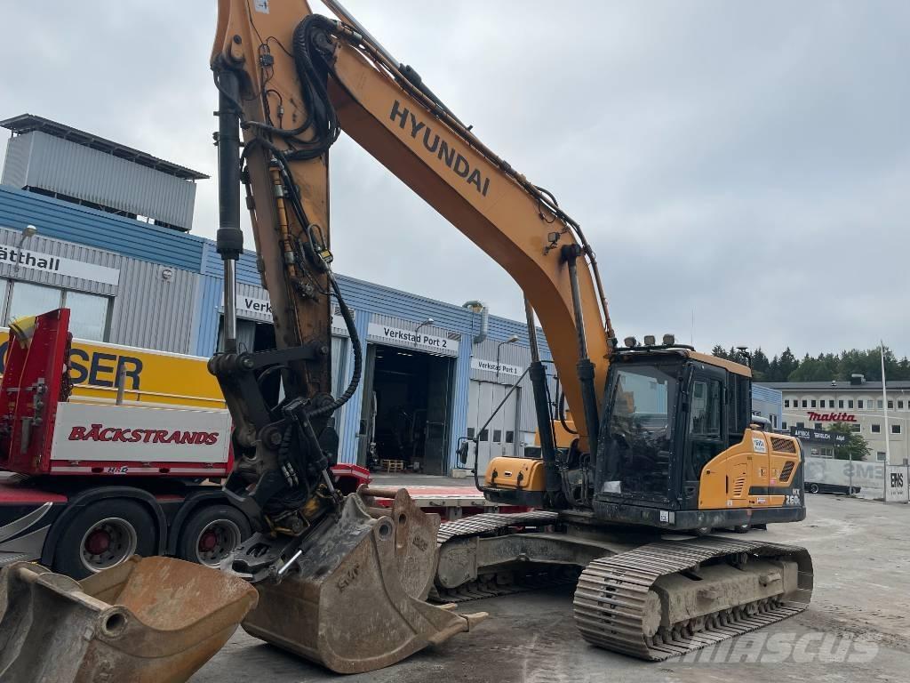 Hyundai HX 260 L Roomikekskavaatorid