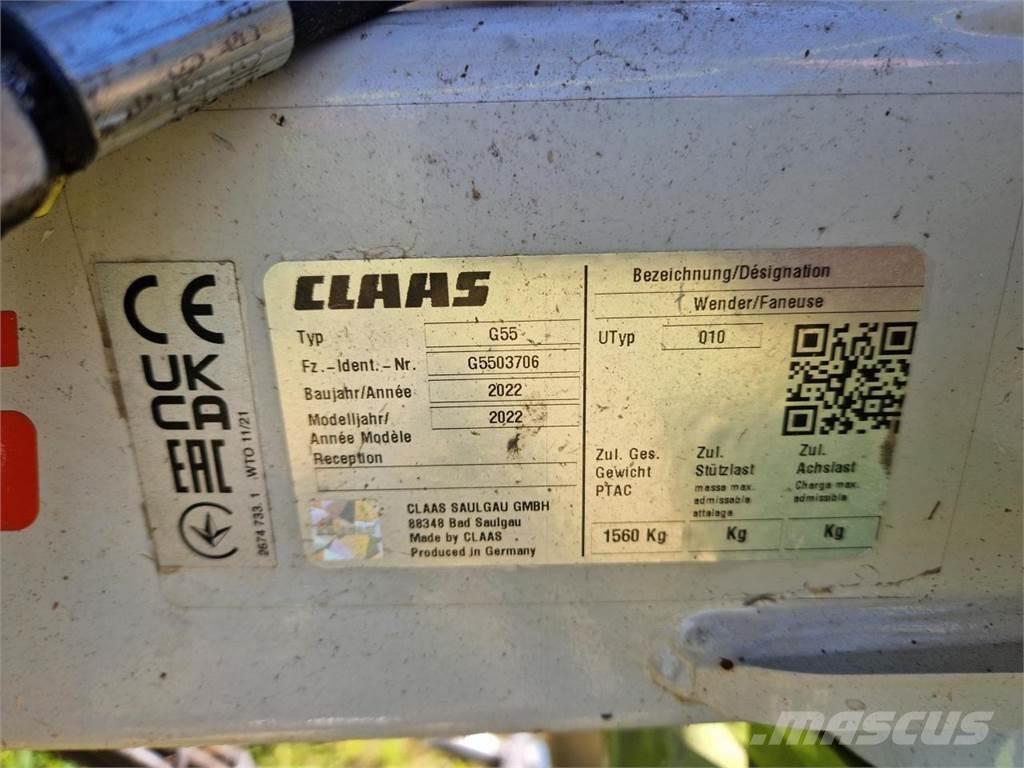 CLAAS Volto 1100 Vaalutid ja kaarutid