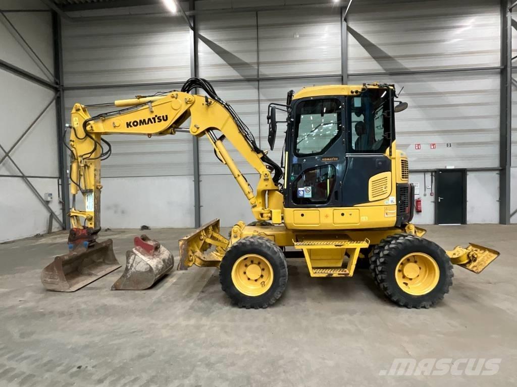 Komatsu PW 98 MR-8 Ratasekskavaatorid