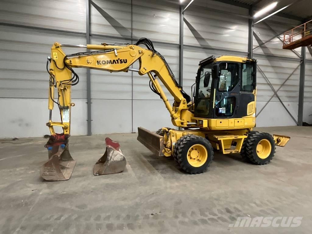 Komatsu PW 98 MR-8 Ratasekskavaatorid