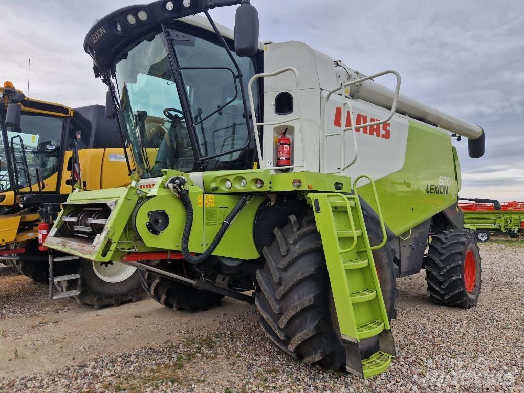 CLAAS Lexion 670 Teraviljakombainid