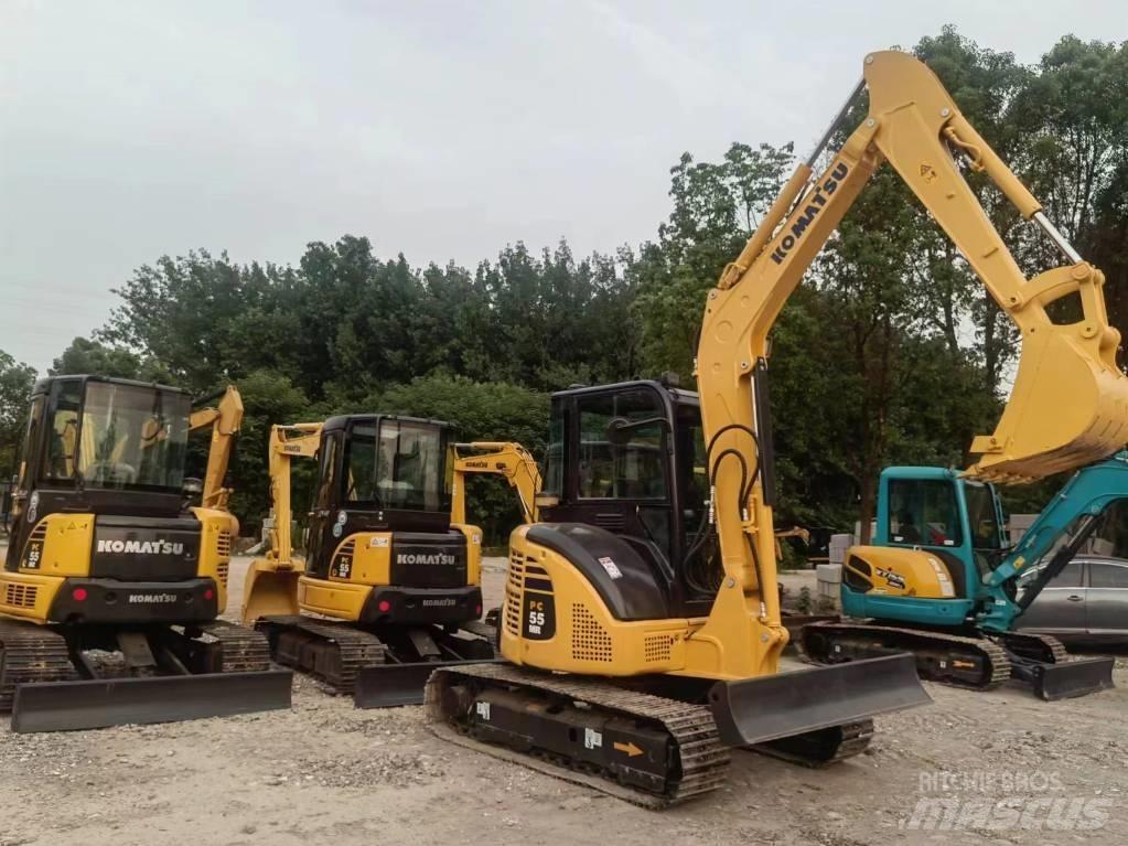 Komatsu PC 55 MR Miniekskavaatorid < 7 t