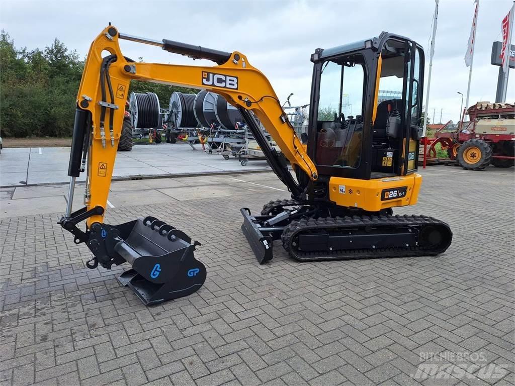 JCB 26C-1 Miniekskavaatorid < 7 t