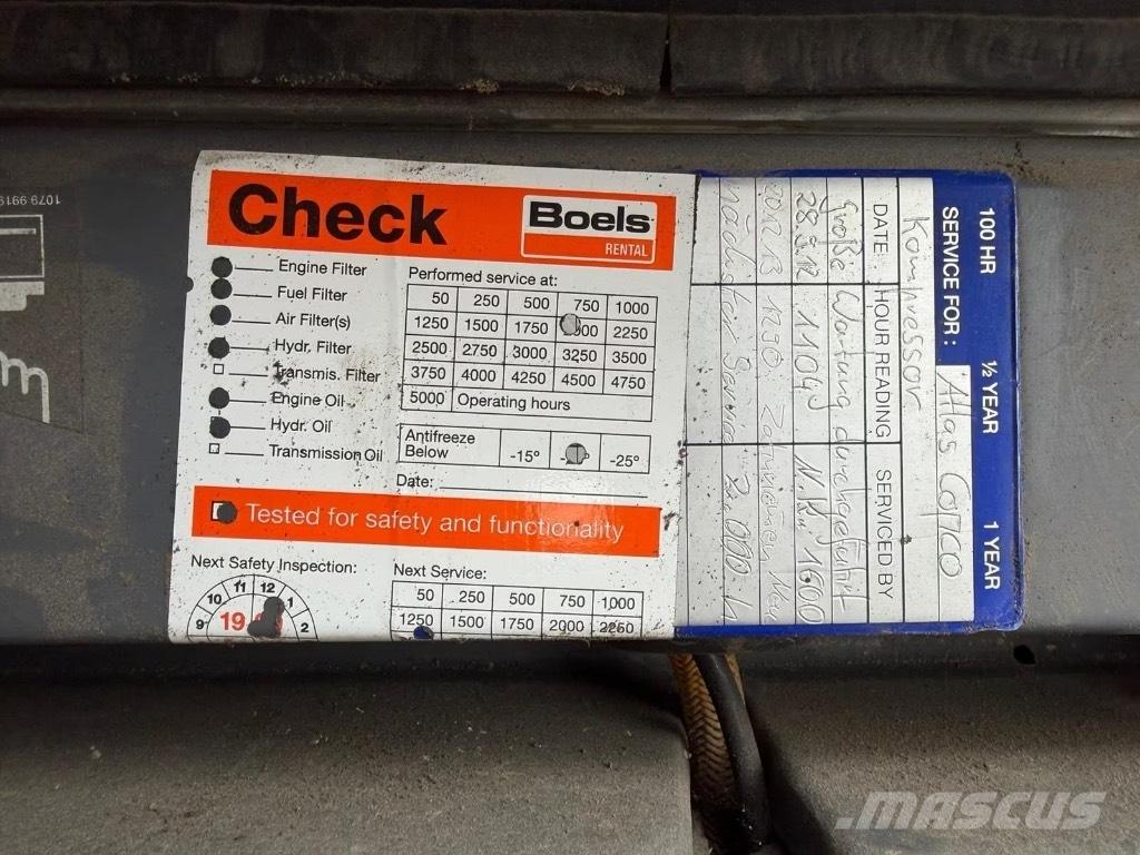 Atlas Copco XAS 57 Kompressorid