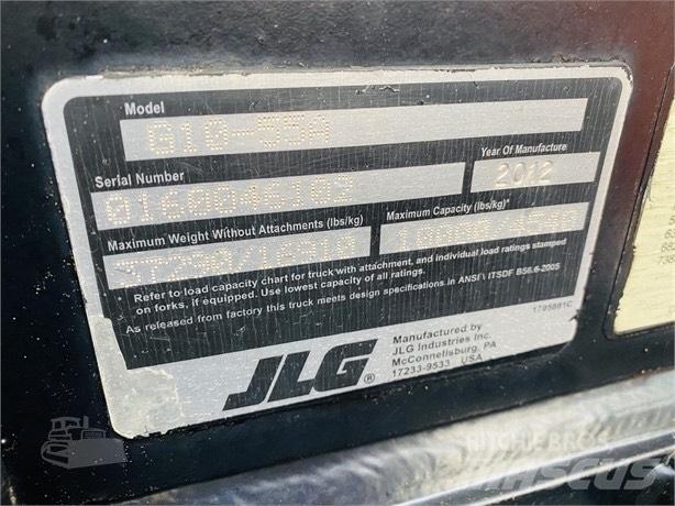 JLG G 10-55 A Teleskooplaadurid