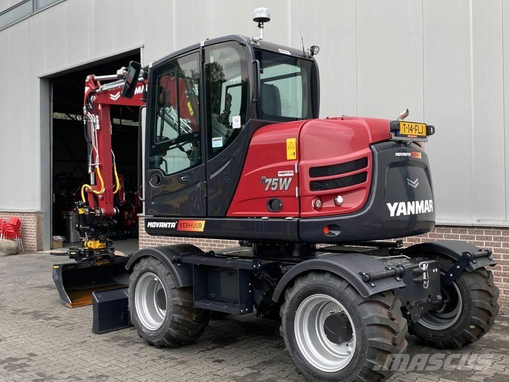 Yanmar B75W Ratasekskavaatorid
