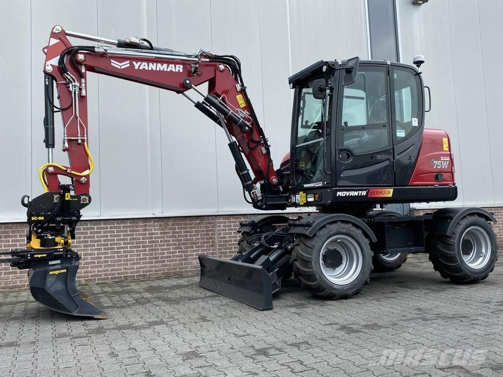 Yanmar B75W Ratasekskavaatorid