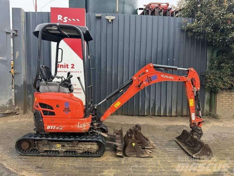 Kubota U 17-3 Miniekskavaatorid < 7 t