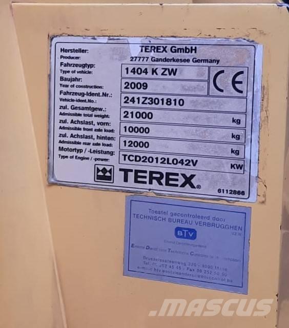 Atlas 1404 K ZW Ratasekskavaatorid