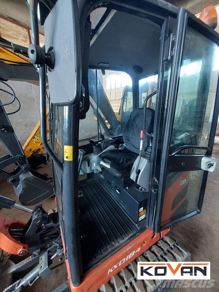 Kubota KX 018-4 Miniekskavaatorid < 7 t