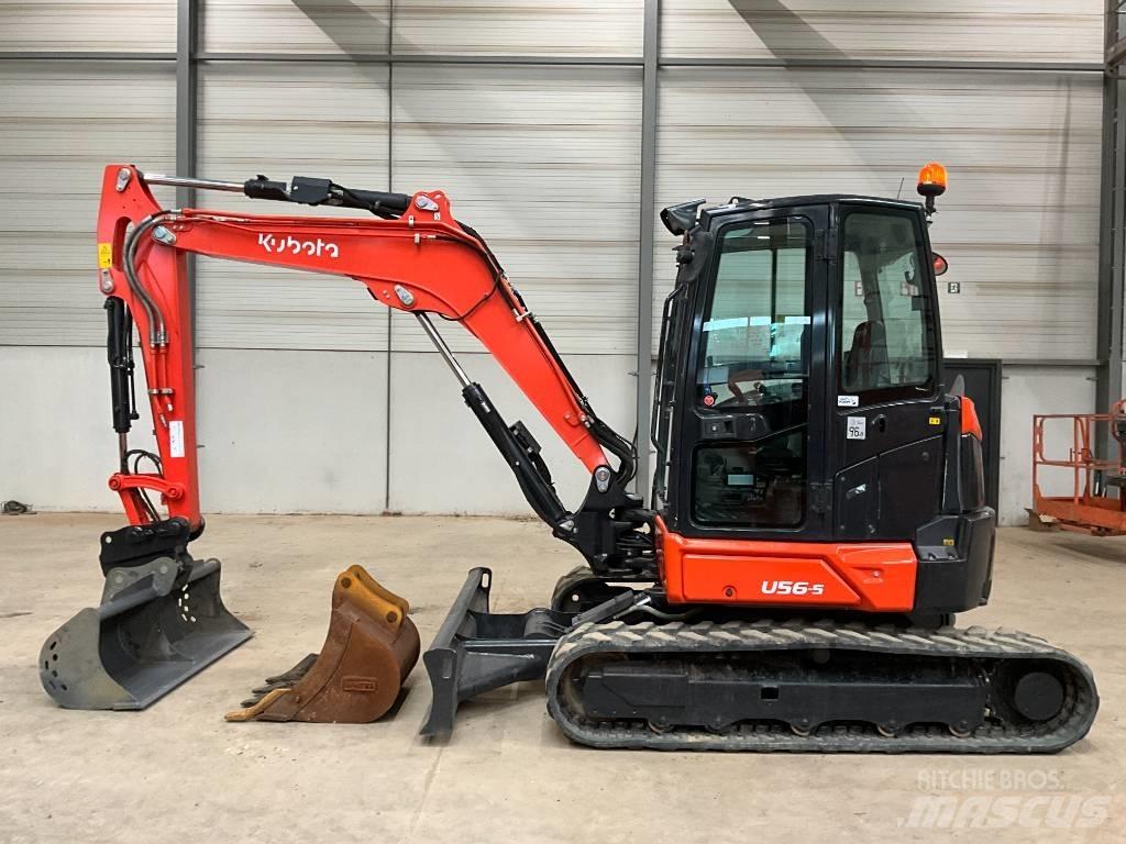 Kubota U 56-5 Miniekskavaatorid < 7 t