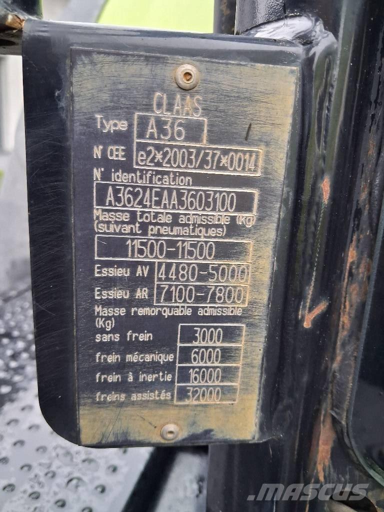 CLAAS Arion 640 Traktorid