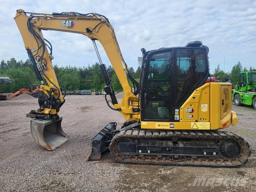 CAT 308CR Väikeekskavaatorid 7t-12t