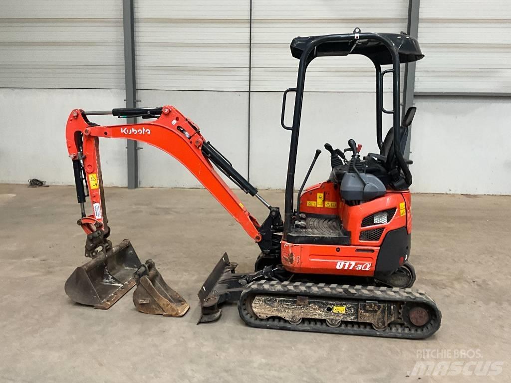 Kubota U 17-3 A Miniekskavaatorid < 7 t