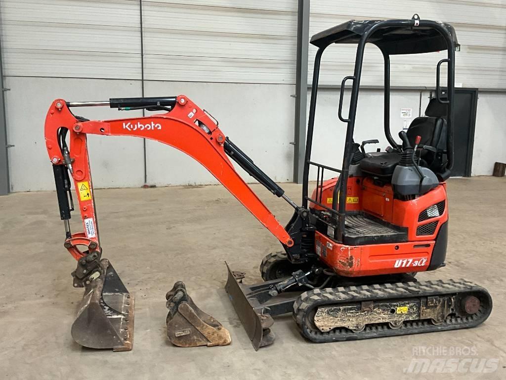 Kubota U 17-3 A Miniekskavaatorid < 7 t