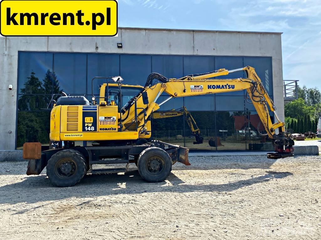 Komatsu PW 148-8 Ratasekskavaatorid