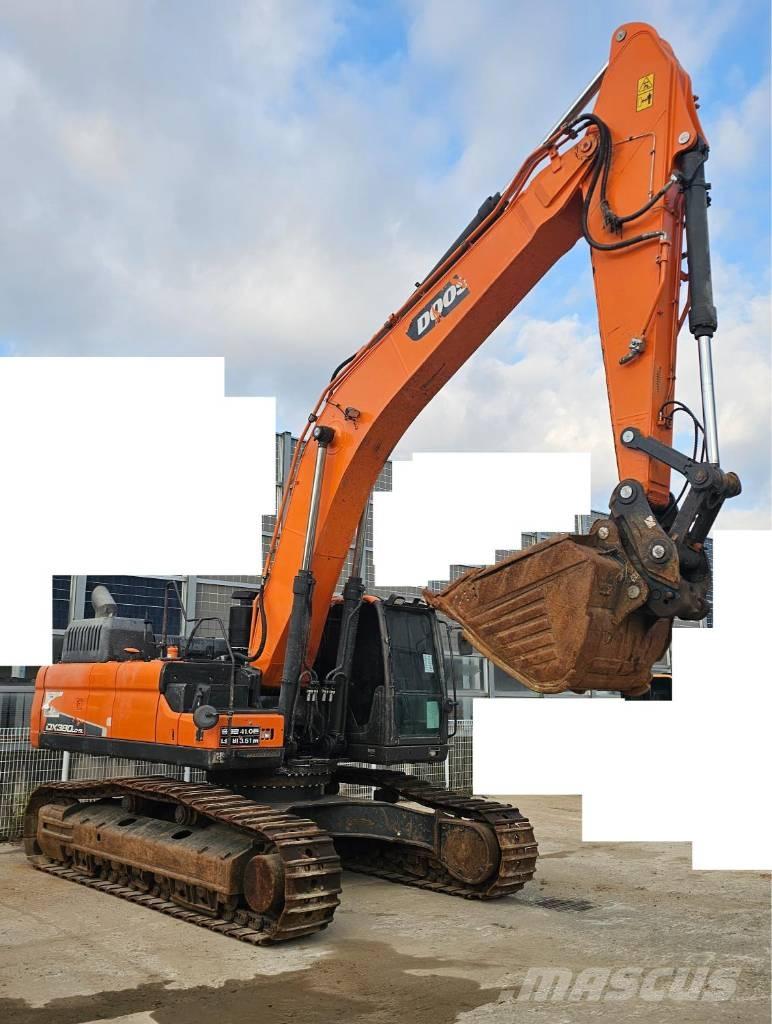 Doosan DX 380 LL-5 Roomikekskavaatorid