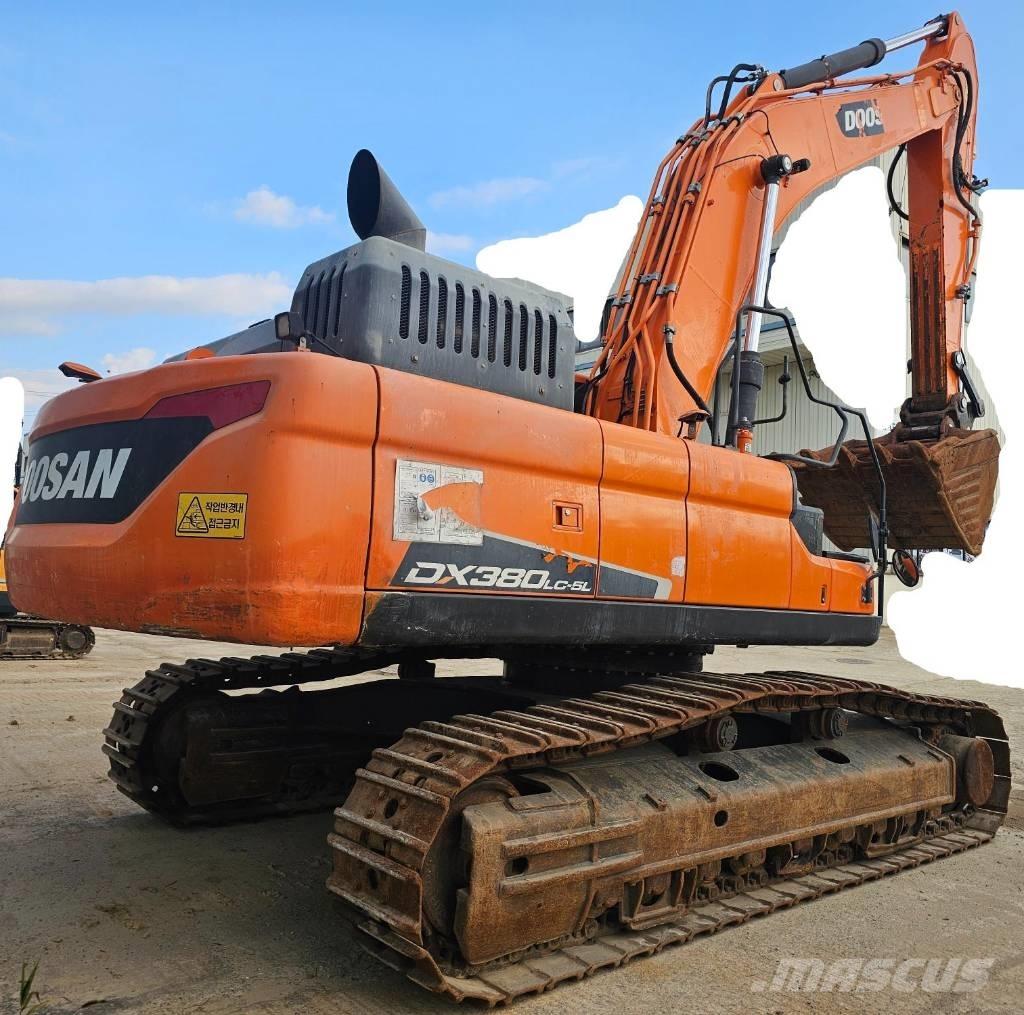 Doosan DX 380 LL-5 Roomikekskavaatorid